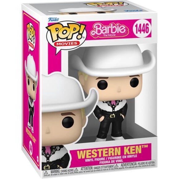 Barbie - Western Ken Vinyl Figure #1446 NIB Funko Pop! Movies - Picture 1 of 7